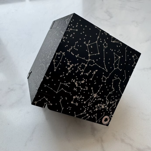 Kinetic Cube Ring Box