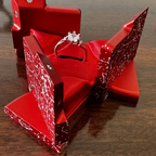 Kinetic Cube Ring Box